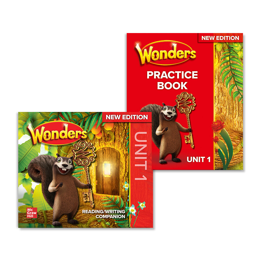 Wonders New Edition Companion Package 1.1 (Student Book + Practice Book + QR Audio)