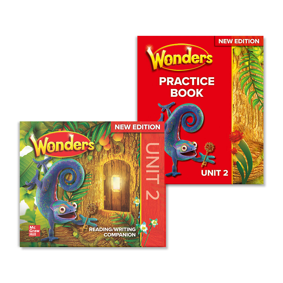 Wonders New Edition Companion Package 1.2 (Student Book + Practice Book + QR Audio)