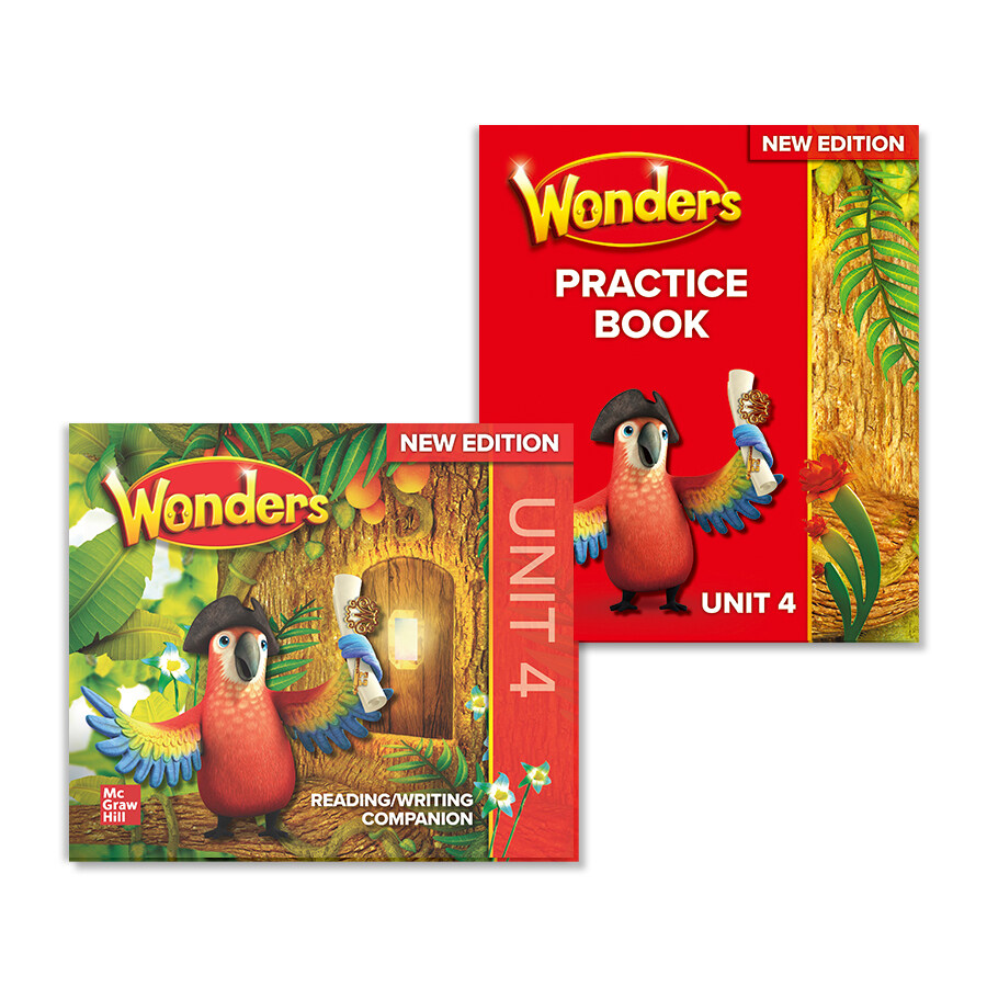 Wonders New Edition Companion Package 1.4 (Student Book + Practice Book + QR Audio)