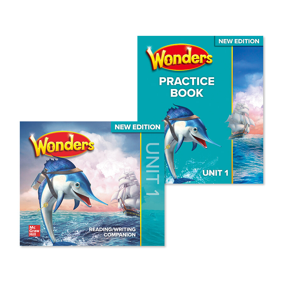 Wonders New Edition Companion Package 2.1 (Student Book + Practice Book + QR Audio)