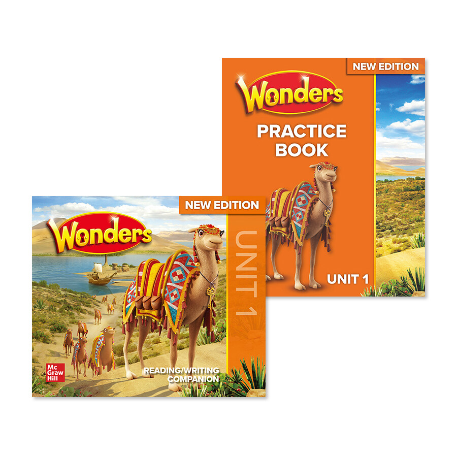 Wonders New Edition Companion Package 3.1 (Student Book + Practice Book + QR Audio)