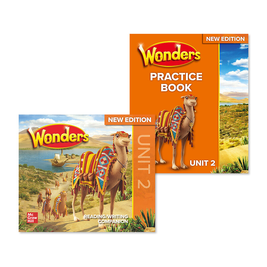 Wonders New Edition Companion Package 3.2 (Student Book + Practice Book + QR Audio)