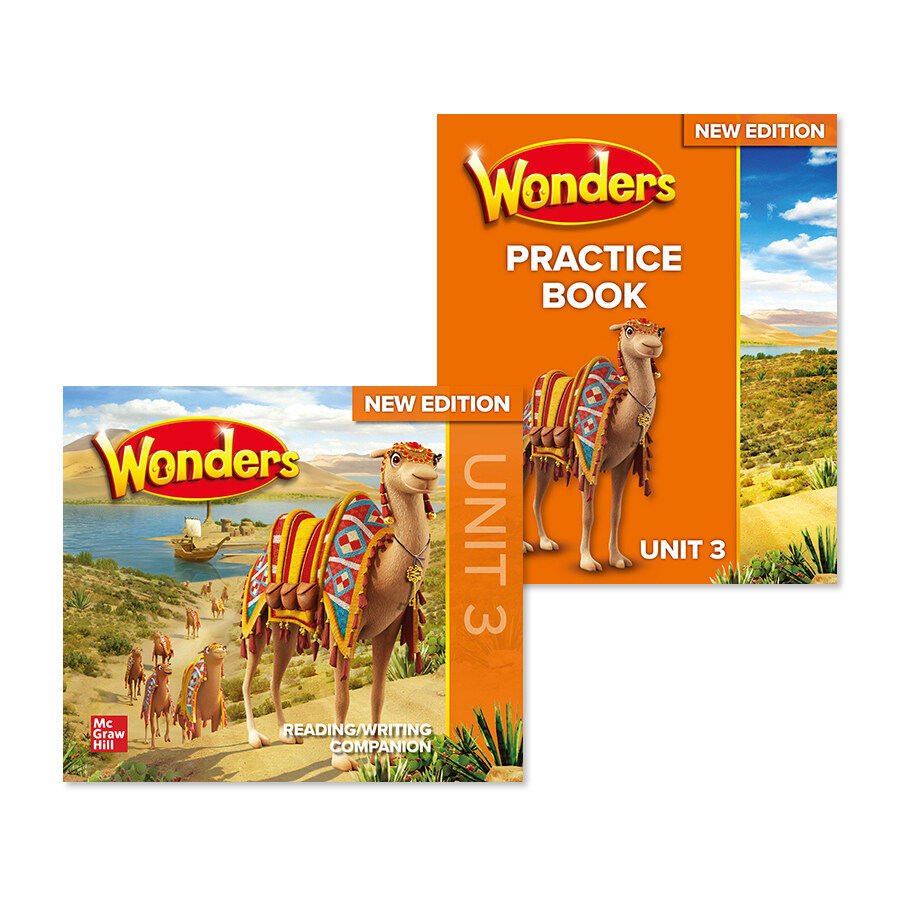 Wonders New Edition Companion Package 3.3 (Student Book + Practice Book + QR Audio)