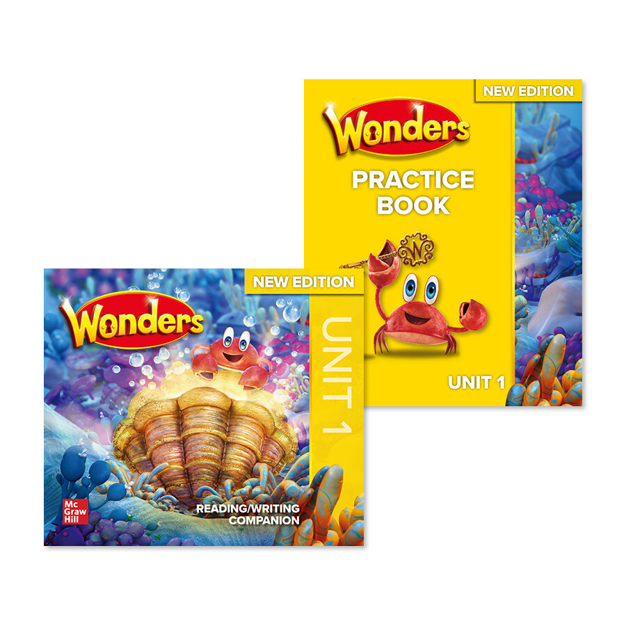 Wonders New Edition Companion Package K.01 (Student Book + Practice Book + QR Audio)