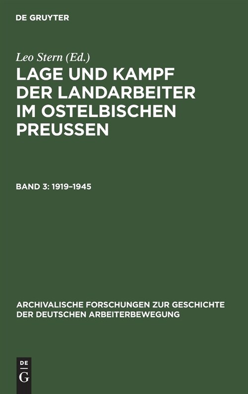 (1919-1945) (Hardcover, Reprint 2021)