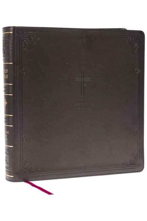 Nabre XL, Catholic Edition, Leathersoft, Black, Comfort Print: Holy Bible (Imitation Leather)