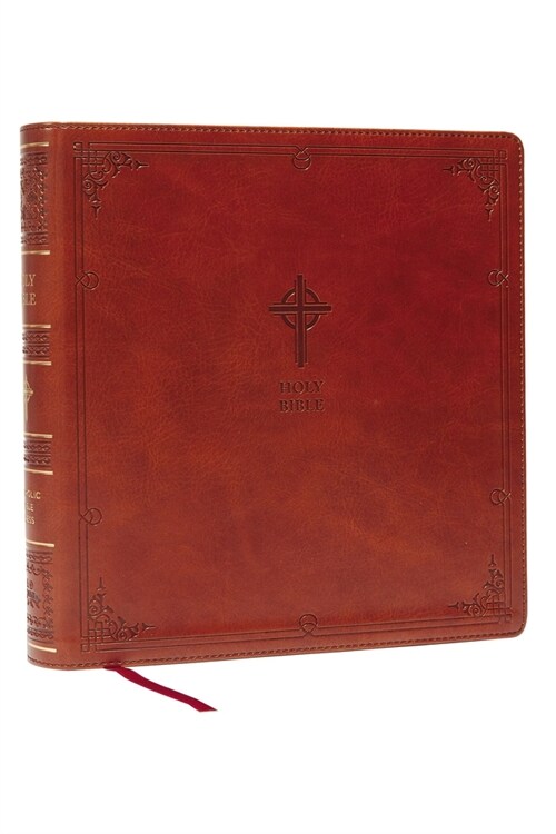 Nabre XL, Catholic Edition, Leathersoft, Brown, Comfort Print: Holy Bible (Imitation Leather)