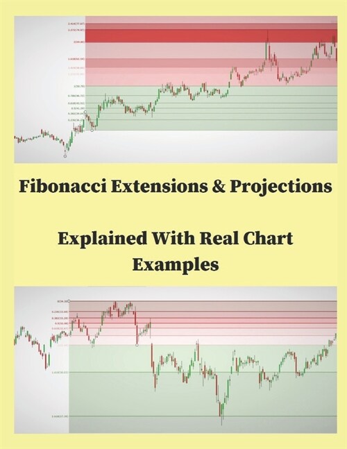 Fibonacci Extensions & Projections Explained With Real Char Examples (Paperback)