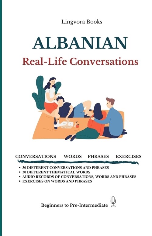 Albanian: Real-Life Conversations for Beginners (with audio mp3 files) (Paperback)