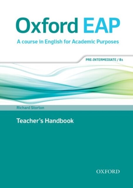 Oxford EAP: Pre-Intermediate/B1: Teachers Book, DVD and Audio CD Pack (Multiple-component retail product)