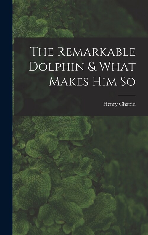 The Remarkable Dolphin & What Makes Him So (Hardcover)