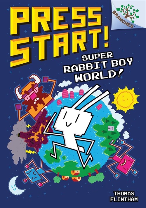 Super Rabbit Boy World!: A Branches Book (Press Start! #12) (Hardcover, Library)