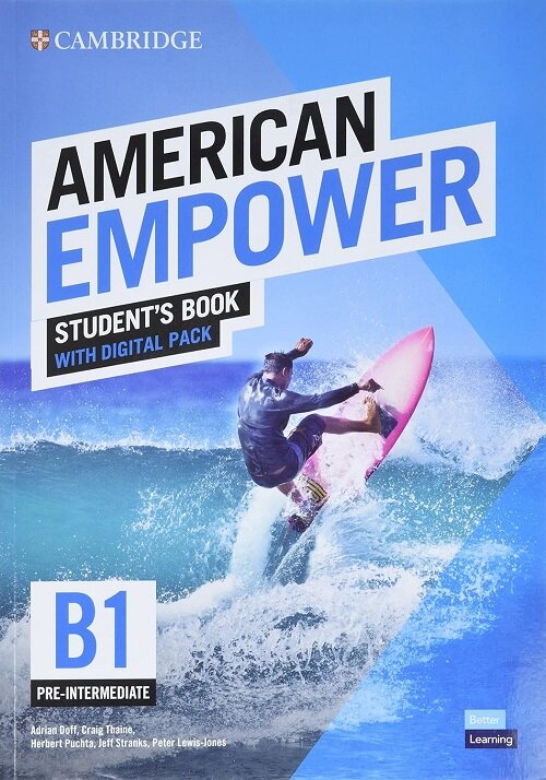 American Empower Pre-Intermediate/B1 Students Book with Digital Pack (Paperback)