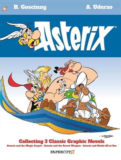 Asterix Omnibus Vol. 10: Collecting Asterix and the Magic Carpet, Asterix and the Secret Weapon, and Asterix and Obelix All at Sea (Hardcover)