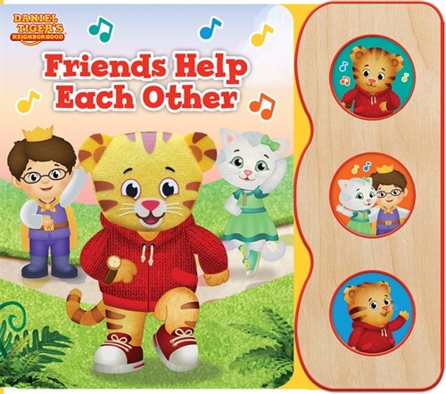 Daniel Tiger Friends Help Each Other (Board Books)