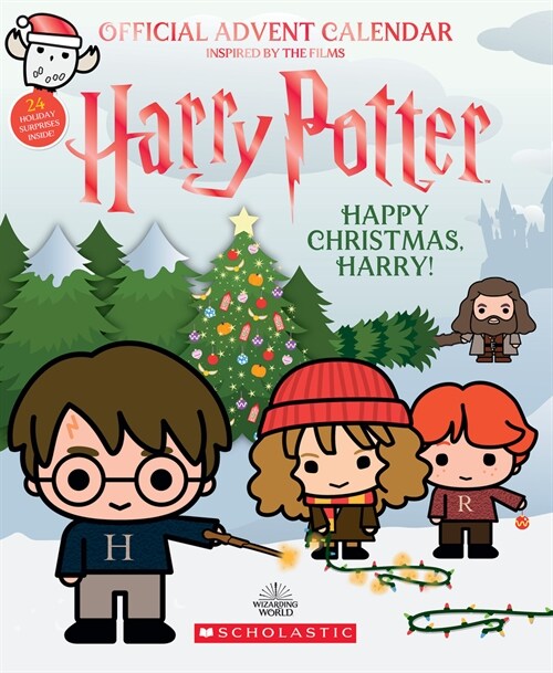 Happy Christmas, Harry: Official Harry Potter Advent Calendar (Hardcover)