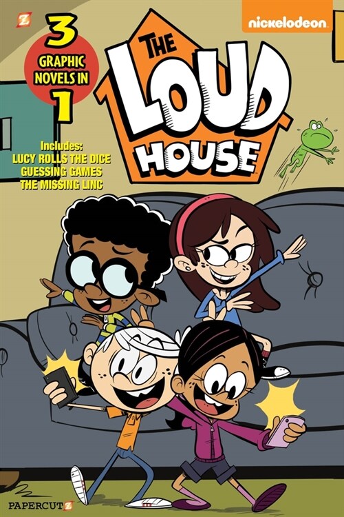 The Loud House 3-In-1 #5: Includes Lucy Rolls the Dice, Guessing Games, and the Missing Linc (Paperback)