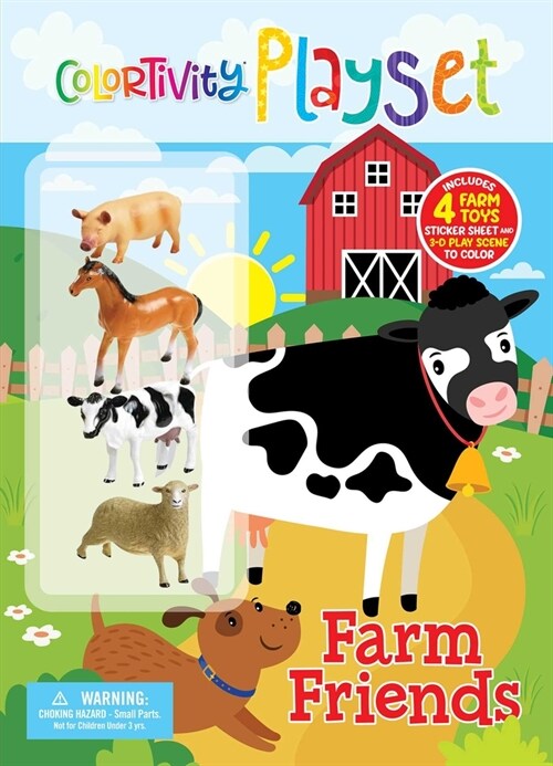 Farm Friends Playset: Colortivity Playset (Paperback)