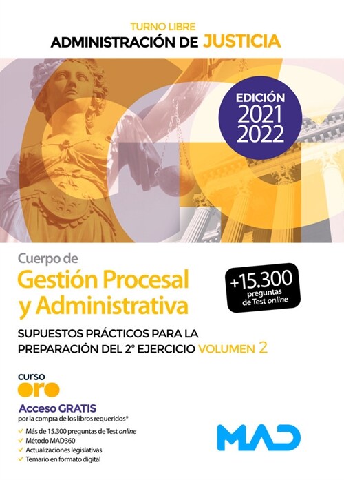 CUERPO GESTION PROCESAL Y ADMINISTRATIVA A ADMINISTRA (Paperback)