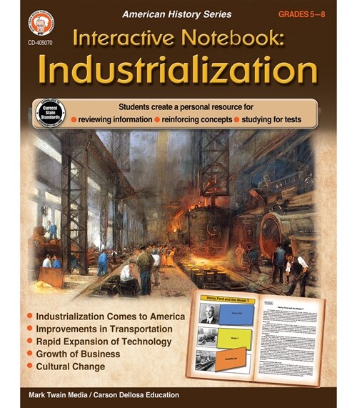 Interactive Notebook: Industrialization (Paperback)