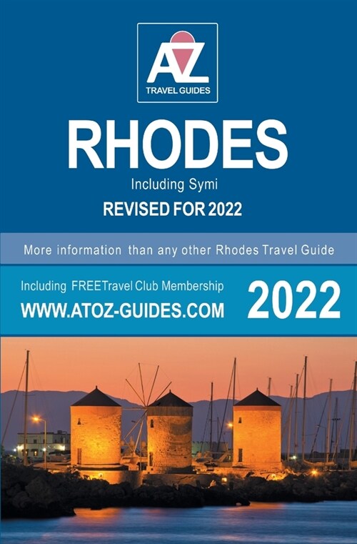 A to Z guide to Rhodes 2022, Including Symi (Paperback)