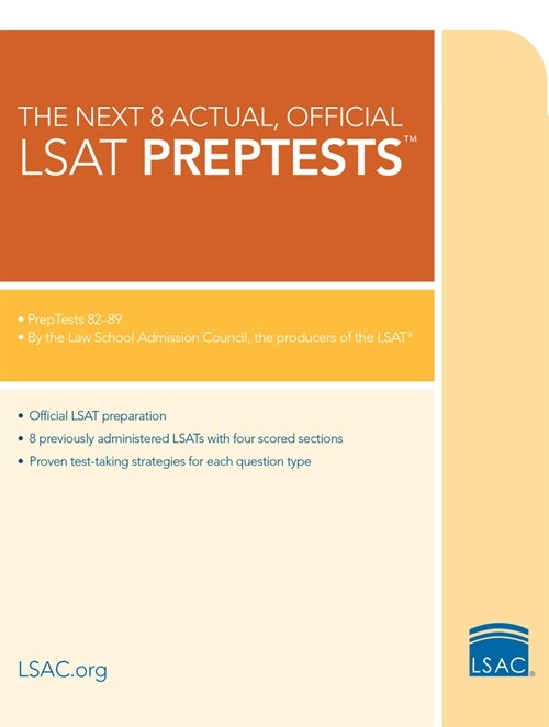 The Next 8 Actual, Official LSAT Preptests (Paperback)