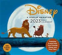 Disney a Year of Animation: 2023 Daily Calendar (Daily)