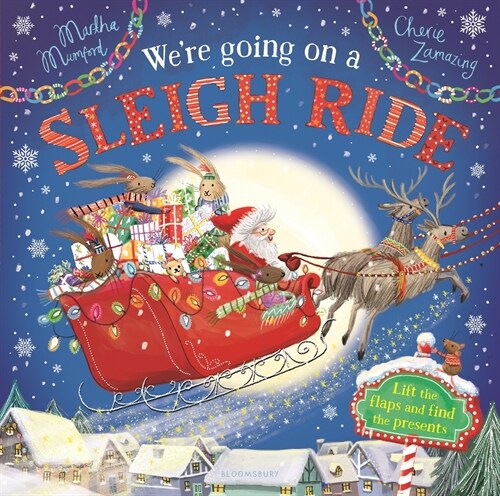 Were Going on a Sleigh Ride: A Lift-The-Flap Adventure (Hardcover)