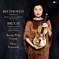 [수입] 정경화 (Kyung-Wha Chung) - 베토벤 & 브루흐: 바이올린 협주곡 (Beethoven & Bruch: Violin Concertos) (180g)(LP)