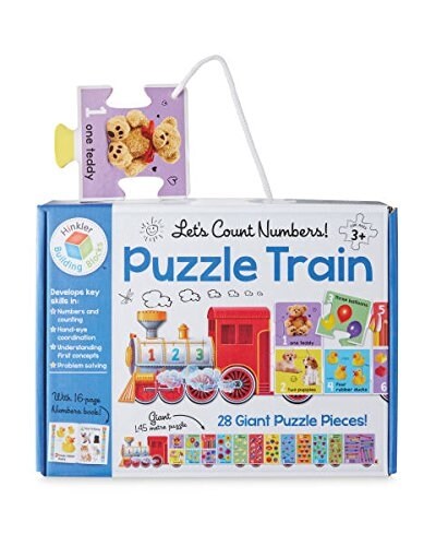 Building Blocks: Lets Count Numbers! Puzzle Train - 28 Giant Puzzle Pieces! (Miscellaneous print)