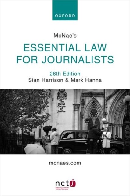 McNaes Essential Law for Journalists (Paperback, 26 Revised edition)