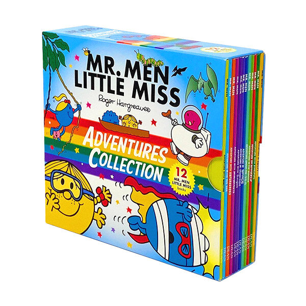 Mr.Men and Little Miss Adventure Collection 12종 미니 박스 세트 (Paperback 12권)