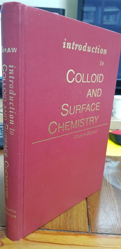 [중고] Introduction to Colloid and Surface Chemistry (Paperback, 4 ed)