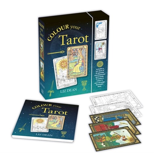 Colour Your Tarot : Includes a Full Deck of Specially Commissioned Tarot Cards, a Deck of Cards to Colour in and a 64-Page Illustrated Book (Package, UK edition)