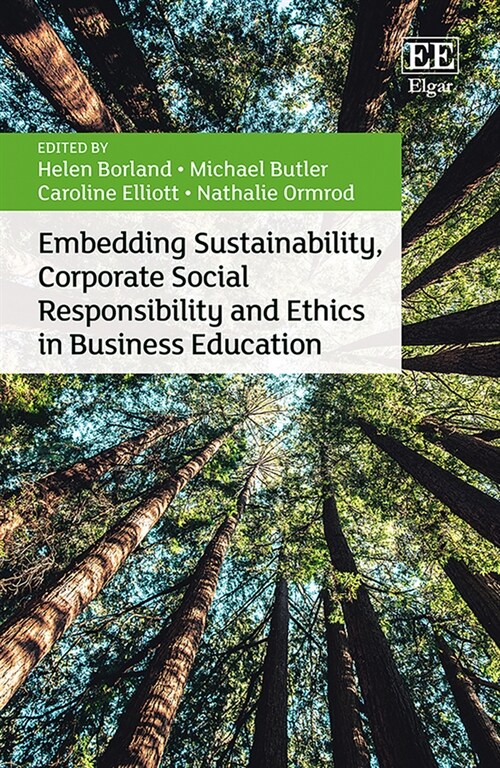 Embedding Sustainability, Corporate Social Responsibility and Ethics in Business Education (Hardcover)