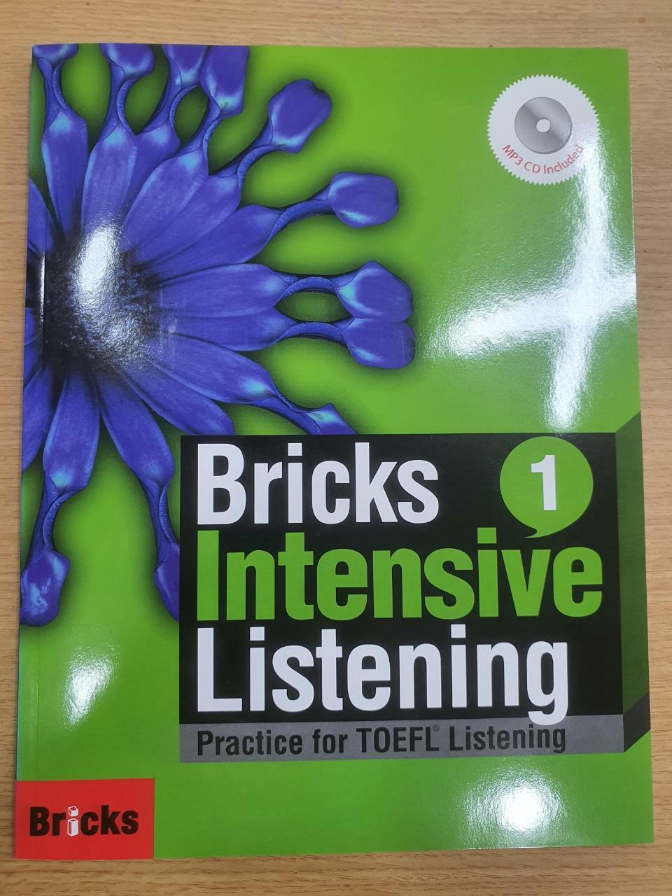 [중고] Bricks Intensive Listening 1  (SB+WB+MP3 CD)(NEW)