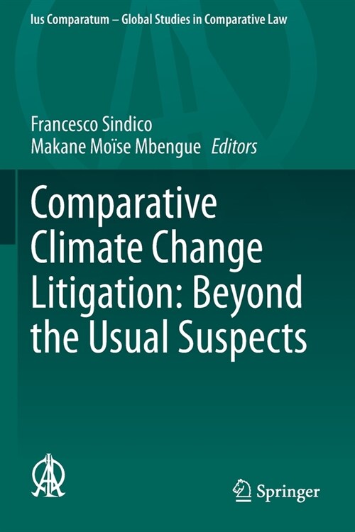 Comparative Climate Change Litigation: Beyond the Usual Suspects (Paperback)