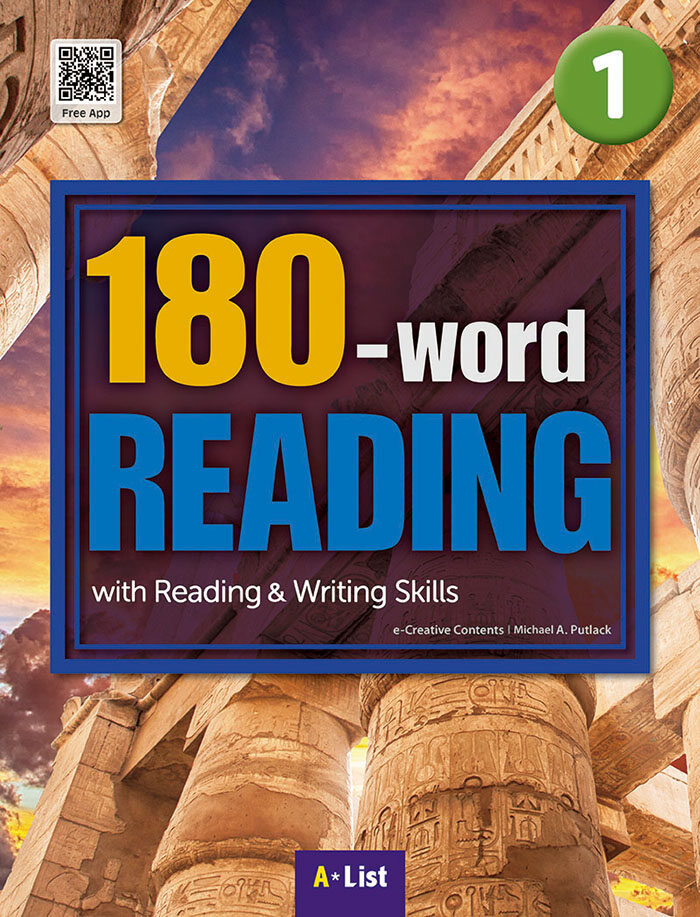 [중고] 180-word Reading 1 : Student Book (Workbook + App)