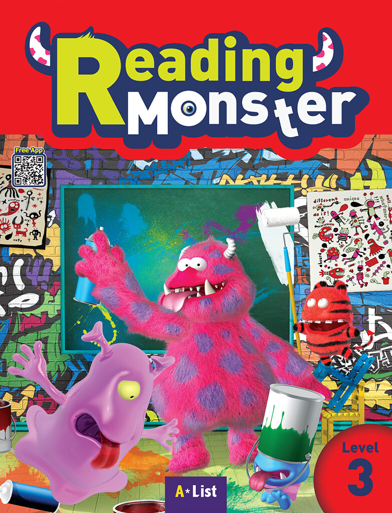 Reading Monster 3 : Student Book with App (Paperback)