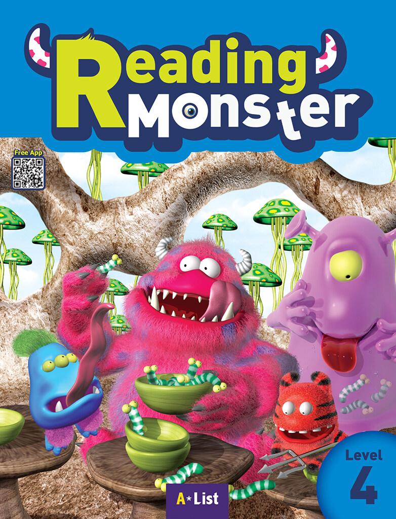 Reading Monster 4 : Student Book with App (Paperback)