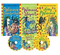 Winnie the Witch: 마녀위니 챕터북 신간 3종 세트 (Paperback 3권 + CD 3장)