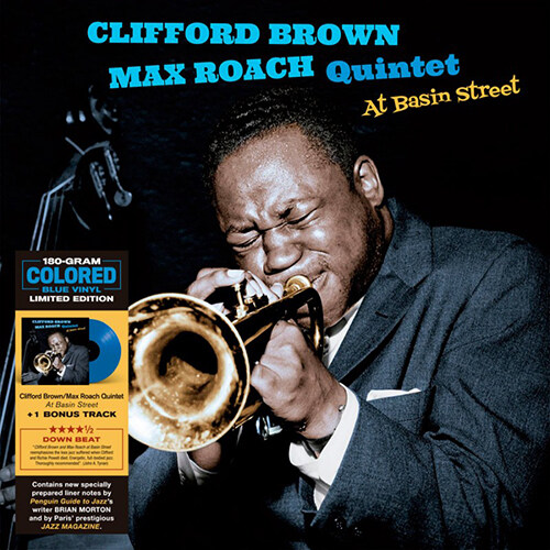 [수입] Clifford Brown - At Basin Street With Max Roach [180g 블루 컬러반 LP]