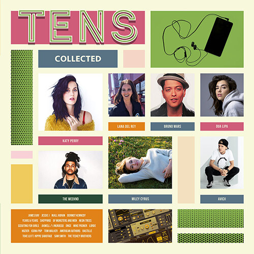 [수입] Tens Collected : 2010년대 인기곡 모음집 (유니버설뮤직 시리즈) [180g 블루 컬러반 2LP]