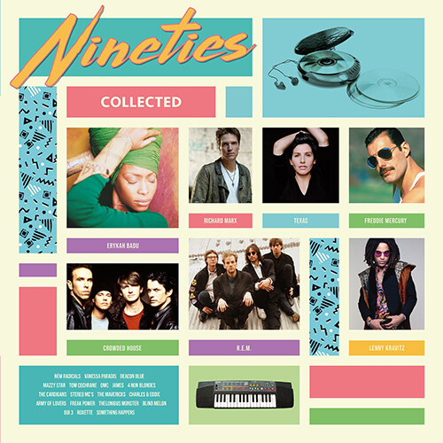 [수입] Nineties Collected : 1990년대 인기곡 모음집 (유니버설뮤직 시리즈) [180g 크리스탈 클리어반 2LP]