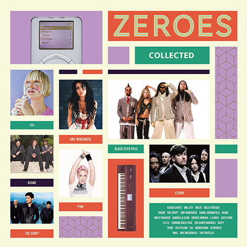 [수입] Zeros Collected : 2000년대 인기곡 모음집 (유니버설뮤직 시리즈) [180g 옐로우 컬러반 2LP]