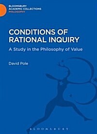 Conditions of Rational Inquiry : A Study in the Philosophy of Value (Hardcover)