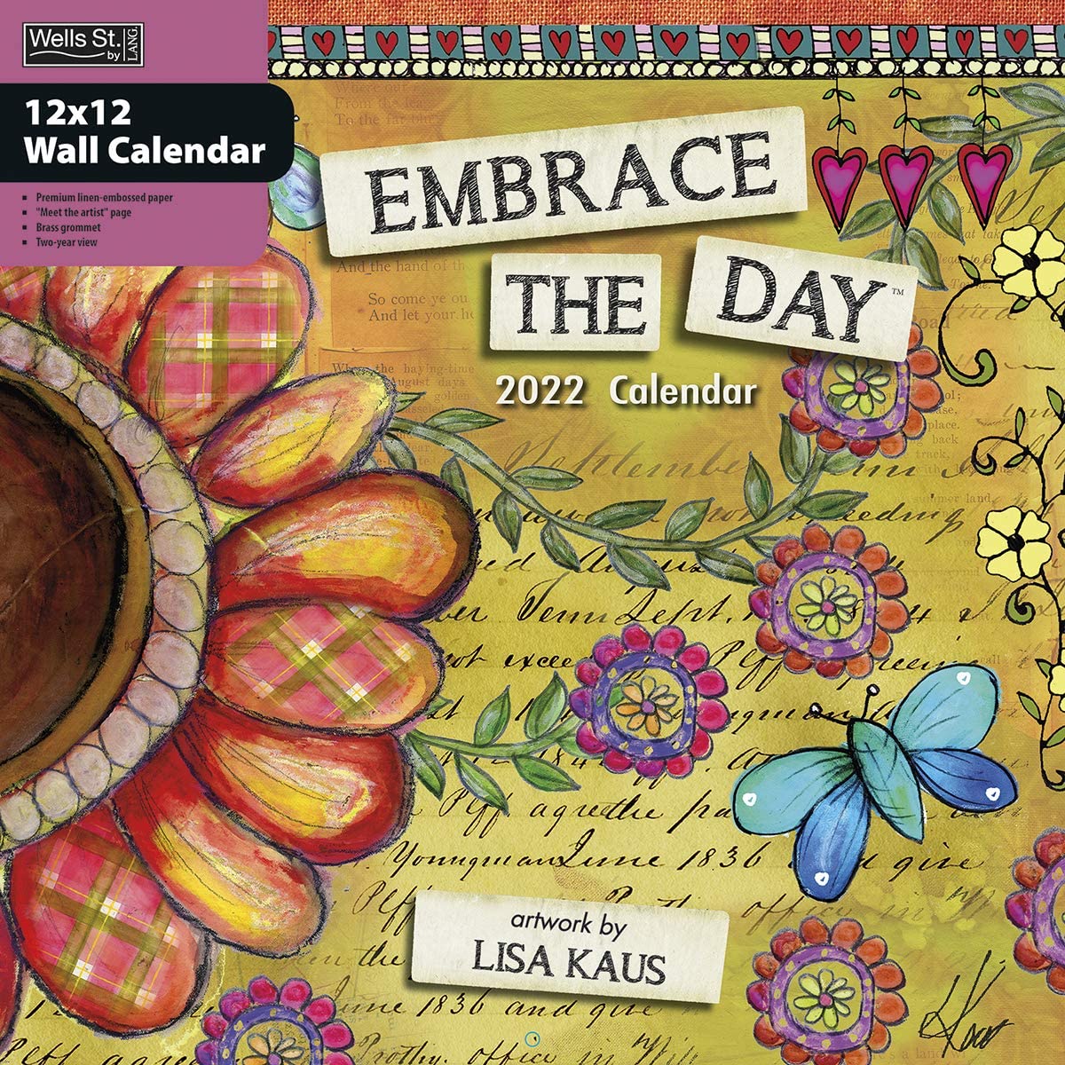 WSBL Embrace The Day 2022 Wall Calendar