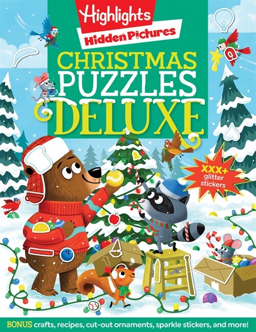 Christmas Puzzles Deluxe (Paperback)