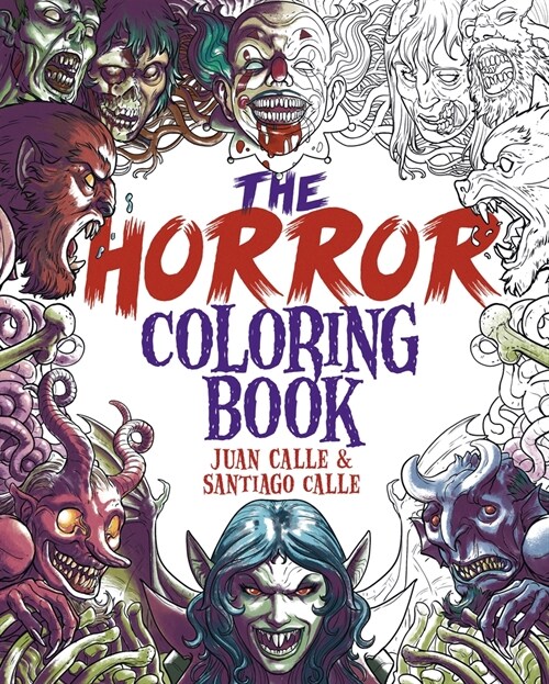 The Horror Coloring Book (Paperback)