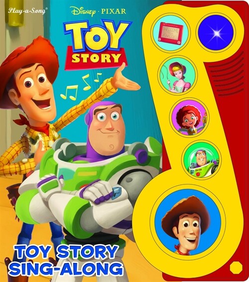 Toy Story Sing Along : Little Music Note Six Button Book (Board Book)